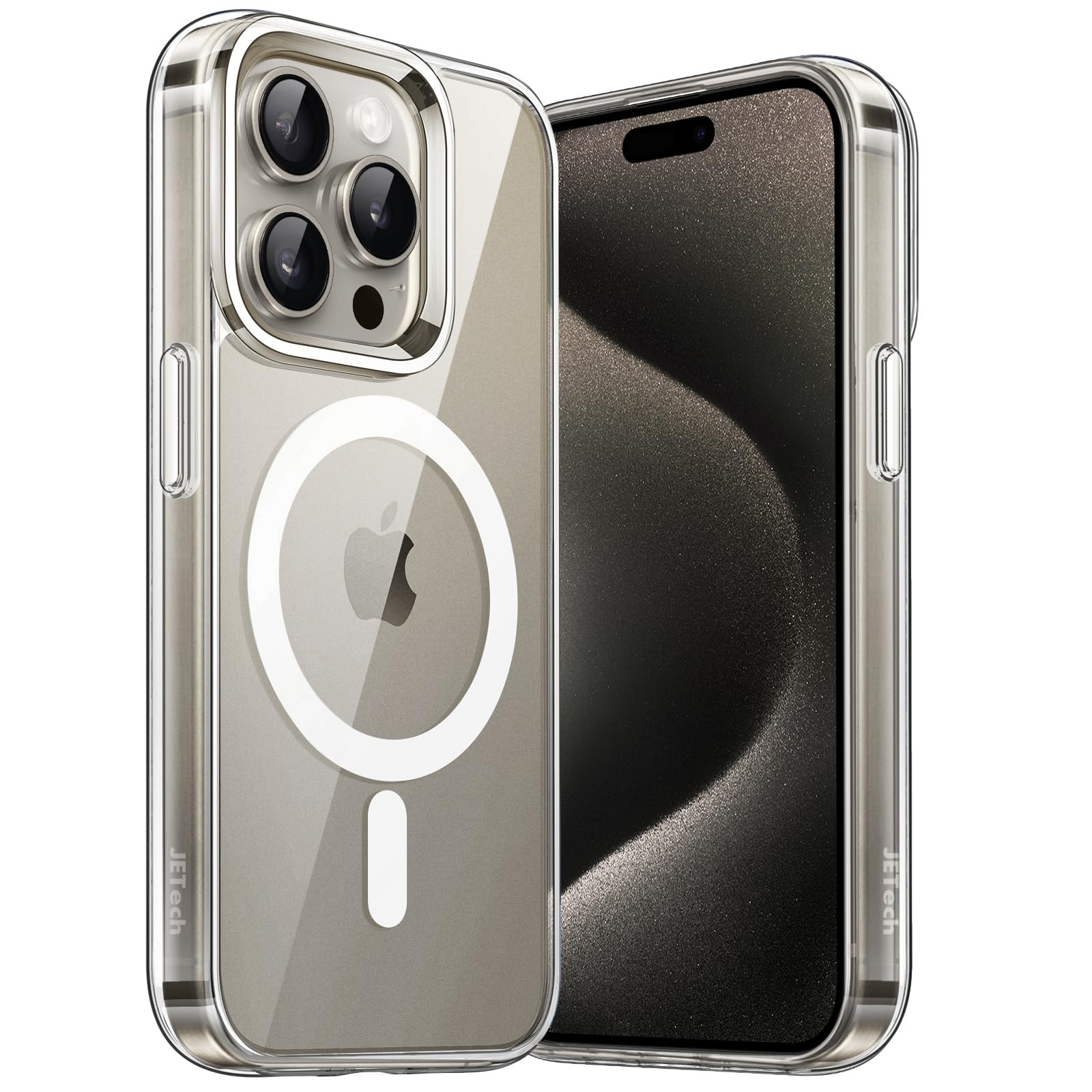 Amazon.com: JETech Magnetic Case for iPhone 15 Pro 6.1-Inch
